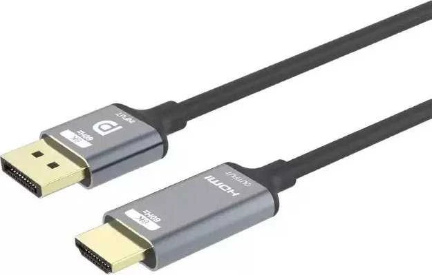 PremiumCord DisplayPort 1.4 - HDMI 2.1 laido jungtys