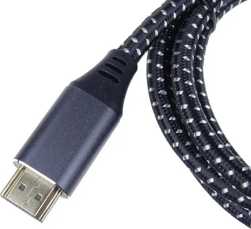 HDMI 2.1 kabelis su metaliniu antgaliu