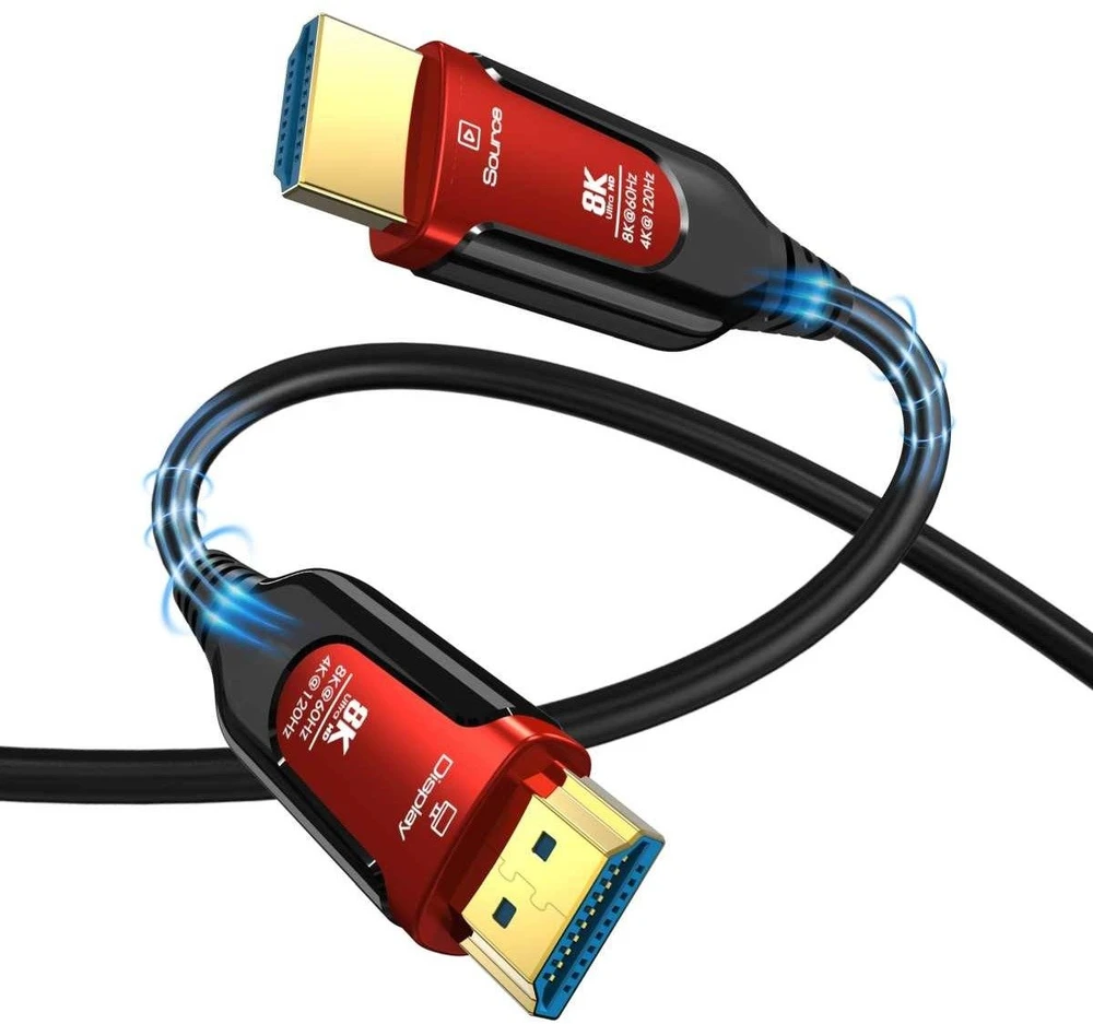 Kabelis PremiumCord Ultra High Speed HDMI 2.1 optyczny 7 m (kphdm21r07)