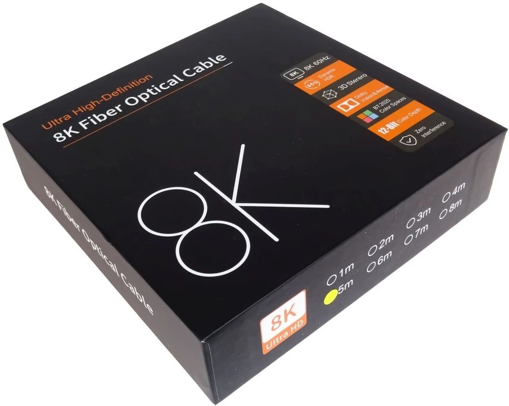 Kabelis PremiumCord Ultra High Speed HDMI 2.1 optyczny 7 m (kphdm21r07)