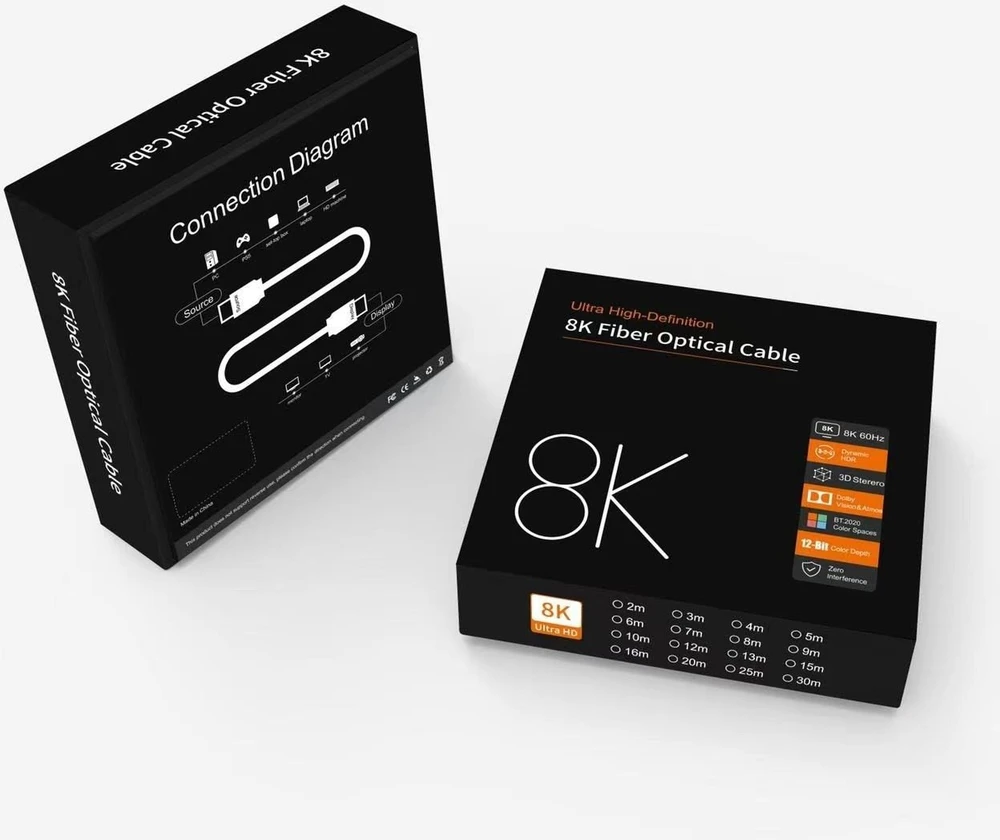 Kabelis PremiumCord HDMI - HDMI 5m juoda (kphdm21r05)
