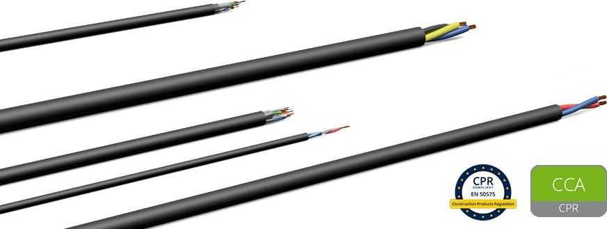 PROCAB CLS215-CCA/1 garso kabelis 100 m juodas