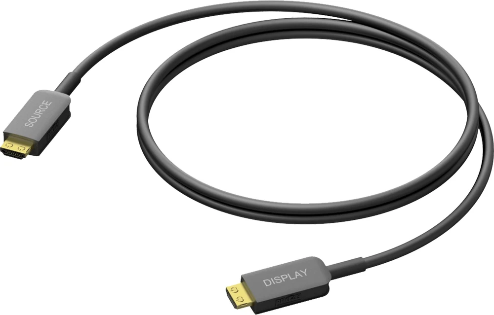 Kabelis Procab HDMI - HDMI 0.5m juodas (CSV210B/0.5)