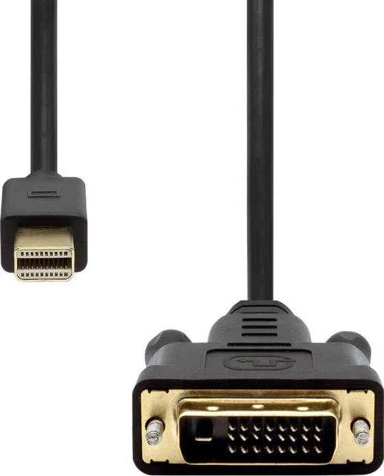 Vaizdo kabelis Mini DisplayPort į DVI-D