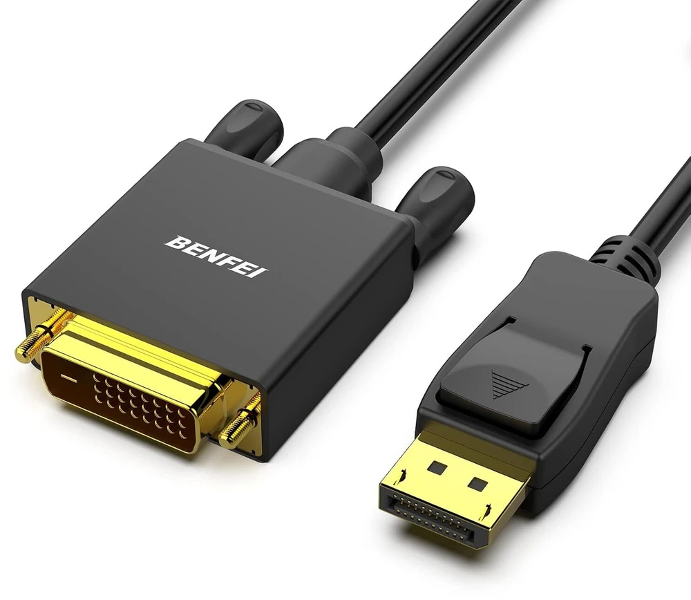 BENFEI laidas DisplayPort į DVI 0,9 m juodas