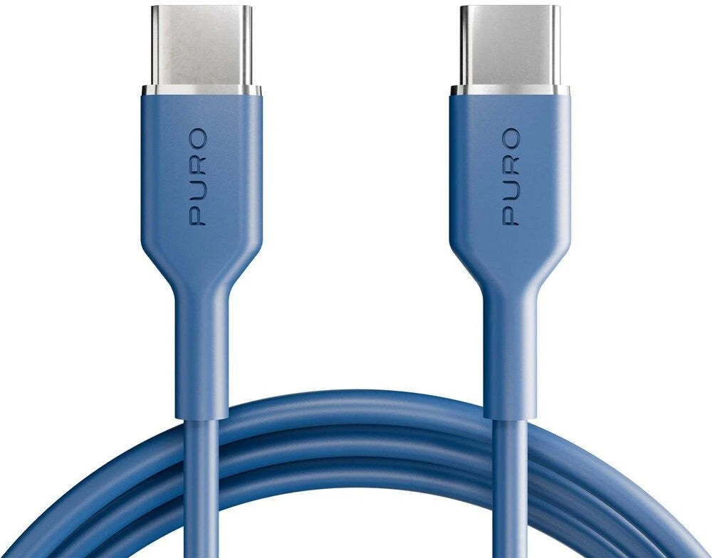 Puro ICON USB-C - USB-C Cable 1.5m - Mėlyna