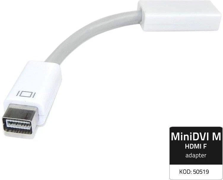 QOLTEC 50519 Qoltec Mini DVI adapteris vyriškas HDMI moteriškas