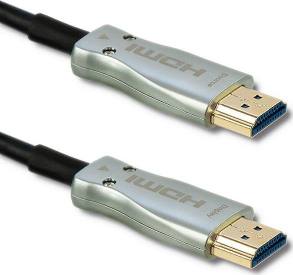 Qoltec HDMI 2.0 kabelis A vyr. – A vyr., 30 m