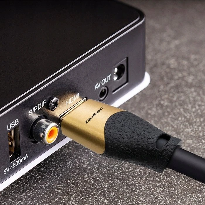Qoltec 50357 HDMI cable 5 m HDMI Type A (Standard) Juodas