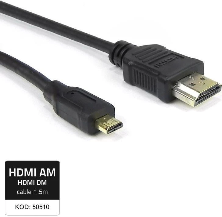 Qoltec HDMI į Micro HDMI kabelis 1.5m