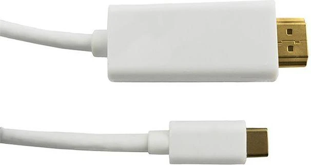 USB-C į HDMI laidas su adapteriu