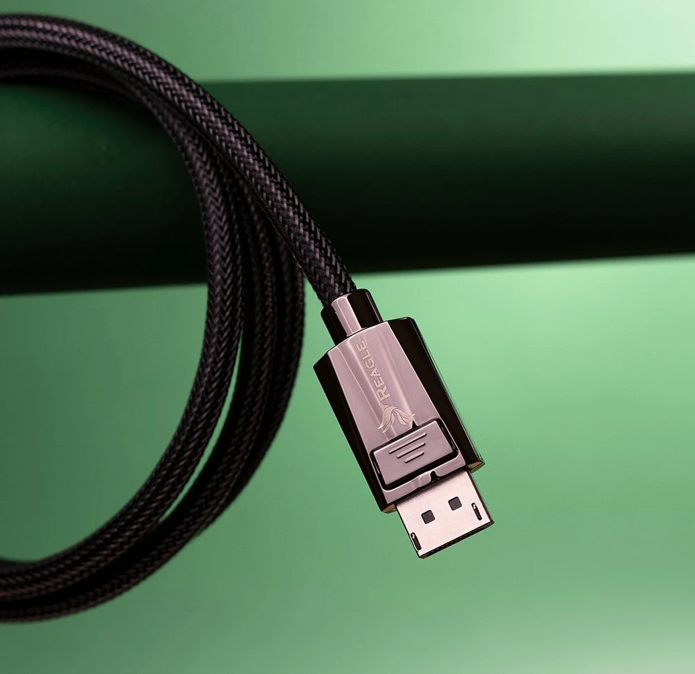 Kabelis Reagle DisplayPort - DisplayPort 3m juodas