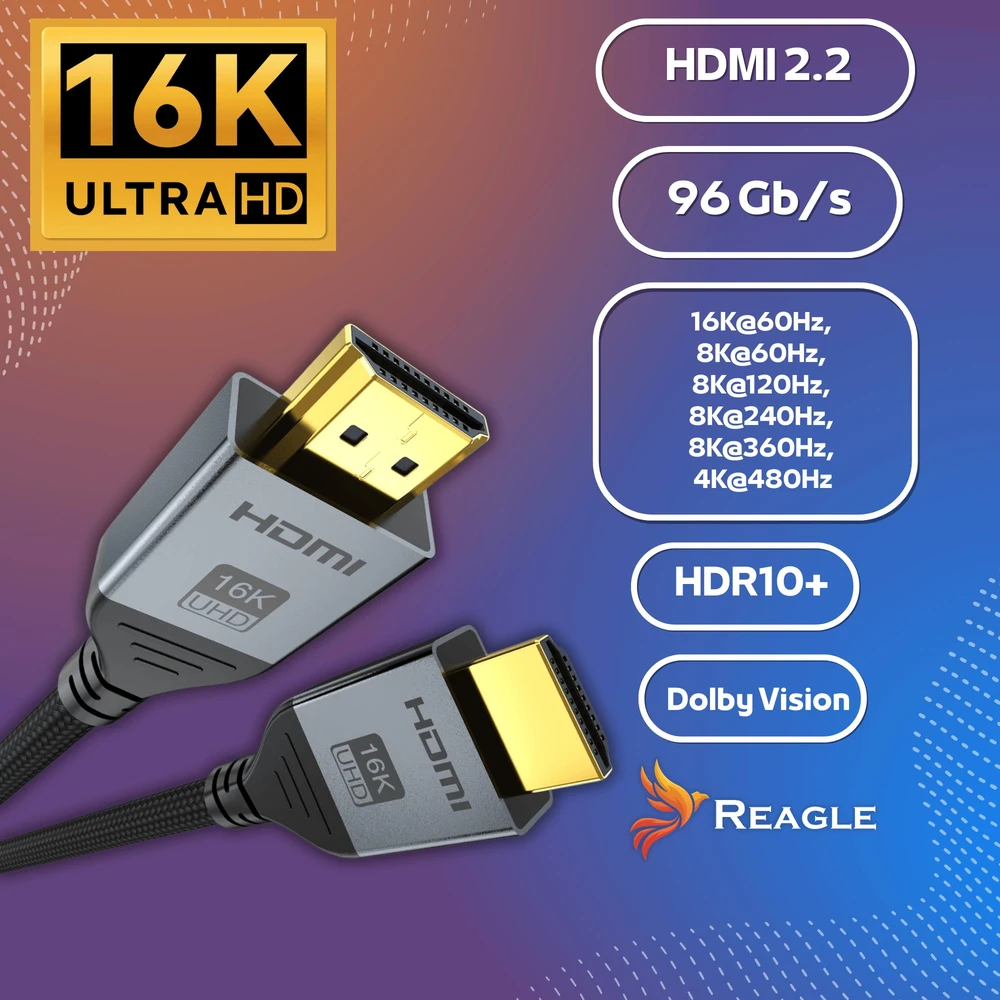 Kabelis Reagle HDMI 2 m (RH200P2)