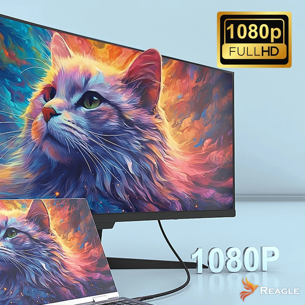 Kabelis Reagle HDMI - DVI-D 3 m sidabrinis (RHDV300P)
