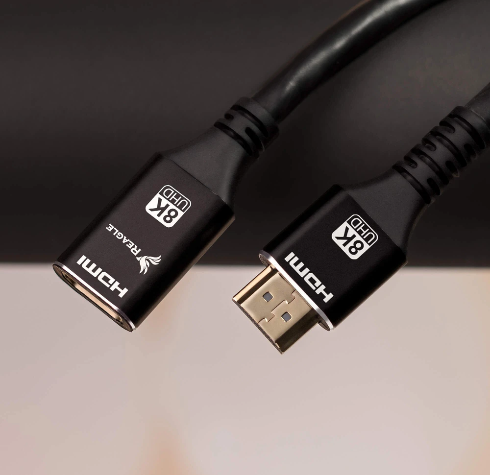 Kabelis Reagle HDMI - HDMI 0,5 m juodas