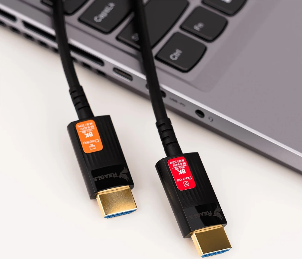 Kabelis Reagle HDMI - HDMI 10m juoda