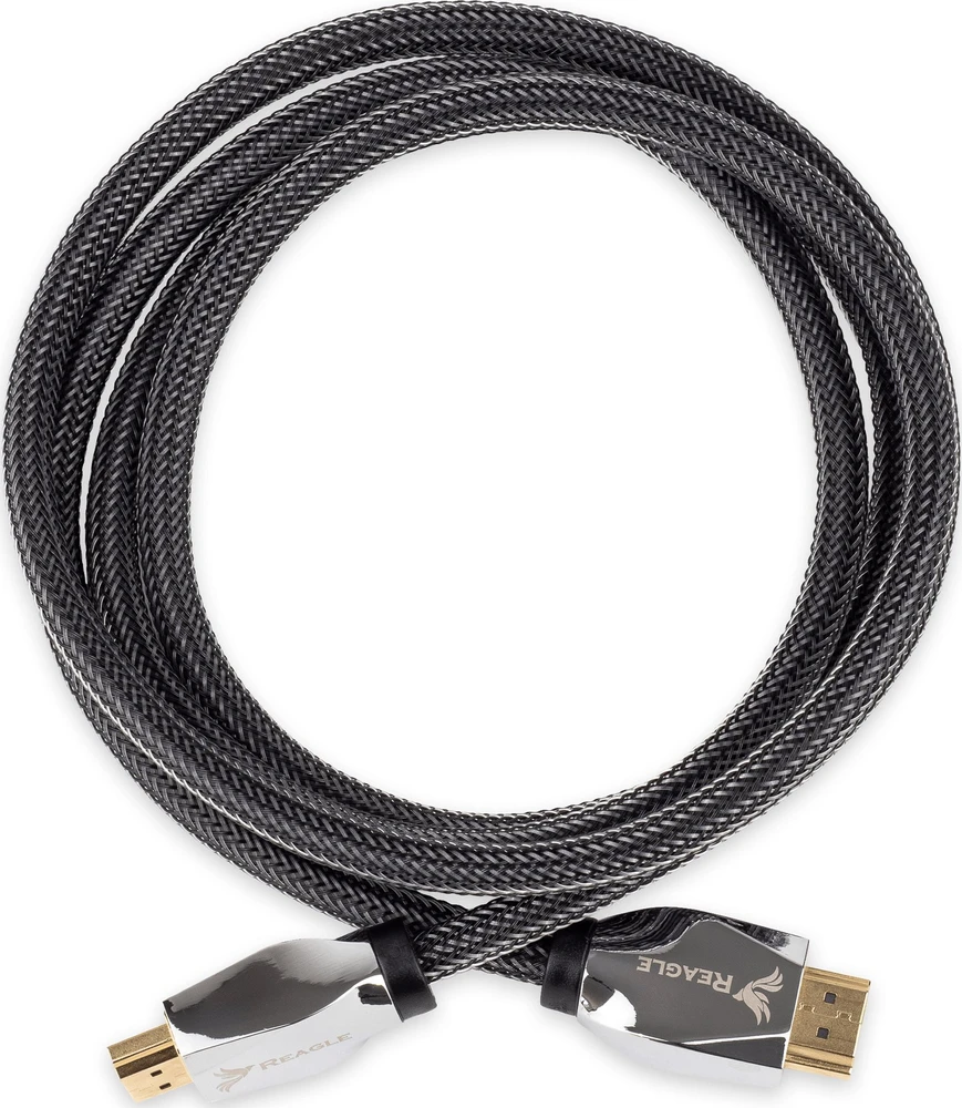 Kabelis Reagle HDMI - HDMI 5 m sidabrinis