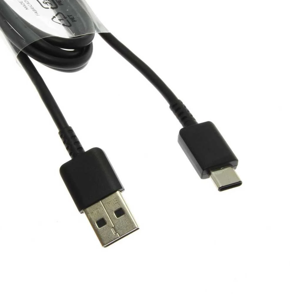 112803 EP-DR140ABE Samsung USB-C duomenų kabelis 0.8m juodos spalvos (Bulk)