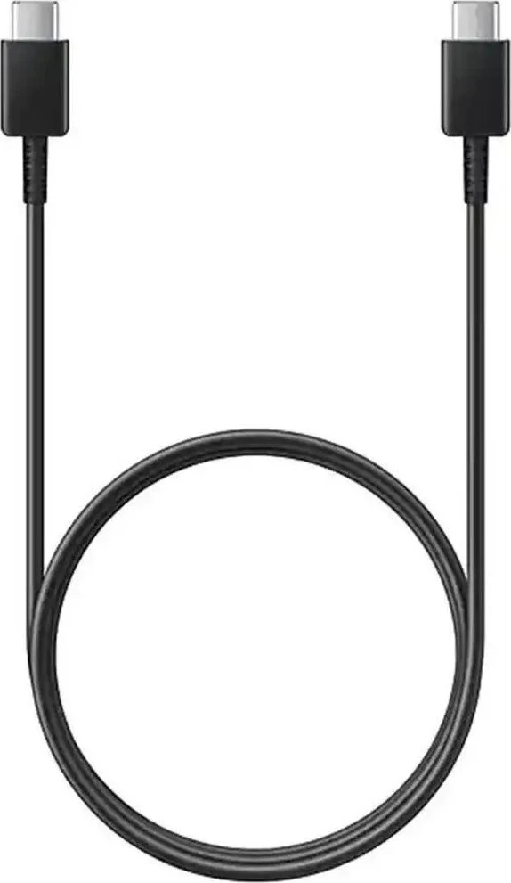 112803 EP-DW767JBE Samsung USB-C/USB-C duomenų kabelis 3A 1.8m juodos spalvos (OOB Bulk)