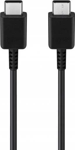112803 EP-DW767JBE Samsung USB-C/USB-C duomenų kabelis 3A 1.8m juodos spalvos (OOB Bulk)