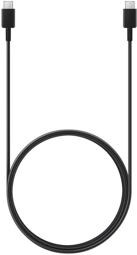 112803 EP-DX310JBE Samsung USB-C/USB-C duomenų kabelis 3A 1.8m juodos spalvos (Bulk)