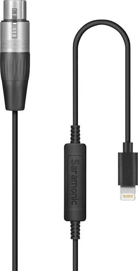 XLR kabelis - Saramonic LC-XLR Lightning/XLR garso kabelis