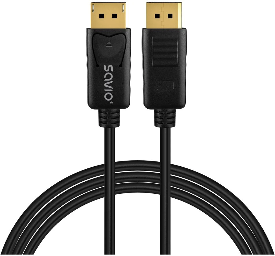 Savio CL-205 DisplayPort cable 2 m Juodas