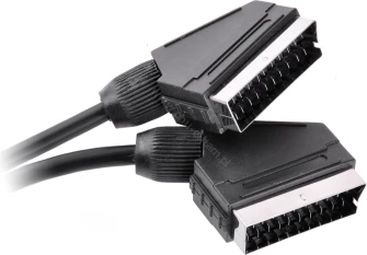 SCART 21-pin kabelio jungtys