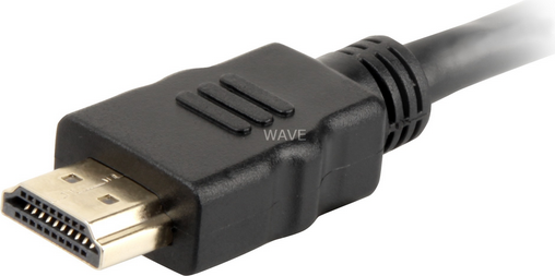 Sharkoon 2m HDMI kabelis - 2 m - HDMI tipas A (standartinis) - HDMI tipas A (standartinis) - Juodas