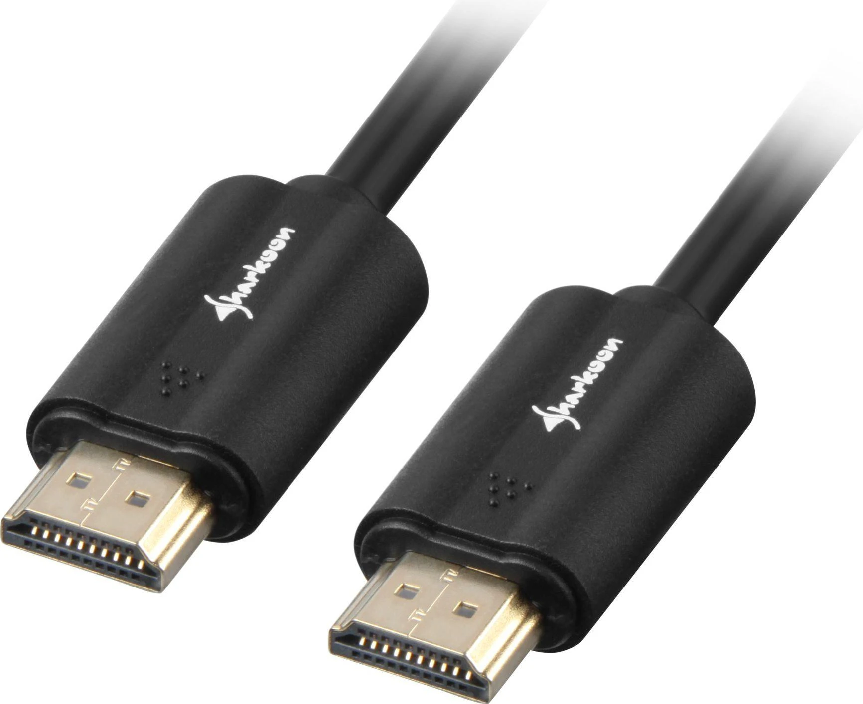 Sharkoon HDMI laidas – du kištukai iš arčiau