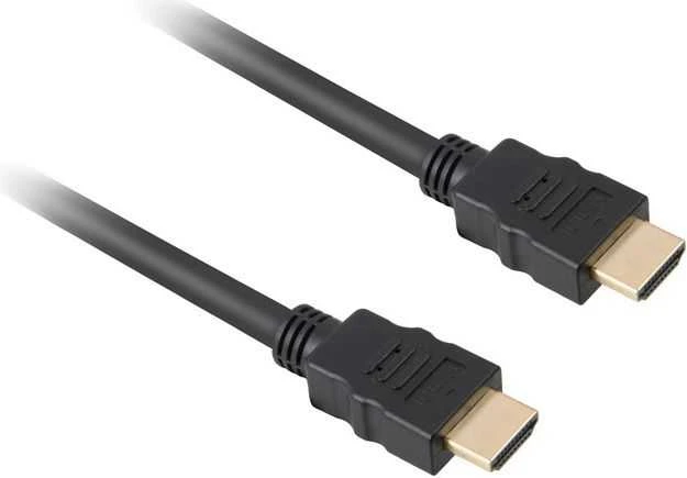 Sharkoon 7.5 m ilgio juodas HDMI laidas su auksinėmis jungtimis