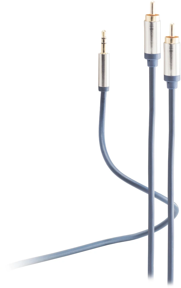 Kabelis Shiverpeaks Klinka 3,5mm na 2xRCA 5 m (FL31-32051)