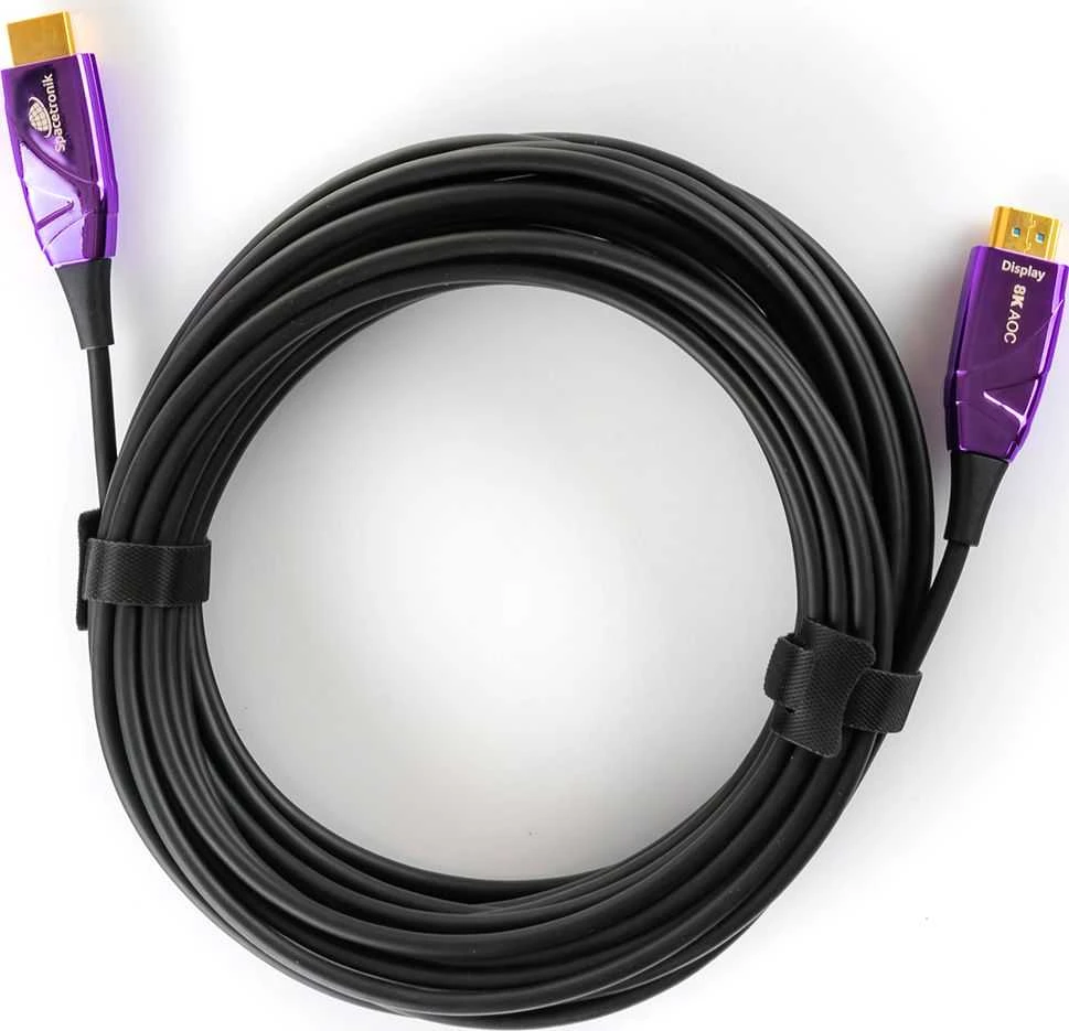 Spacetronik optinis kabelis UHS AOC HDMI 2.1 SH-OX075 7,5 m