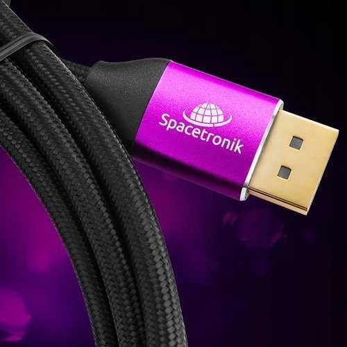 „Spacetronik“ DisplayPort 2.1 CU kabelis SPX015 1,5 m