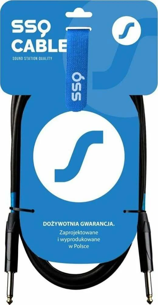 Garso stoties kokybė (ssq) SSQ JMPJMP7 - Mono kabelis - mono lizdas - 7 m, Juodas