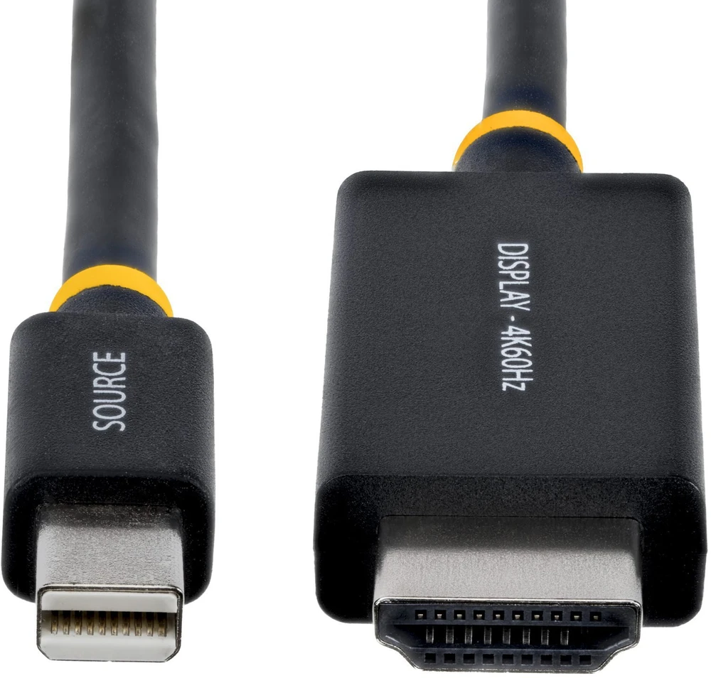Kabelis StarTech Mini DisplayPort do HDMI 1 m (1M-MDP-HDMI2-4K60)