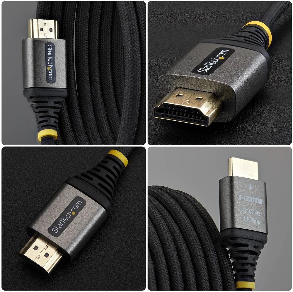 Kabelis StarTech 2M HDMI 2.0 cable 4K 60HZ/. (HDMI2-FLEX-4K60-2M)