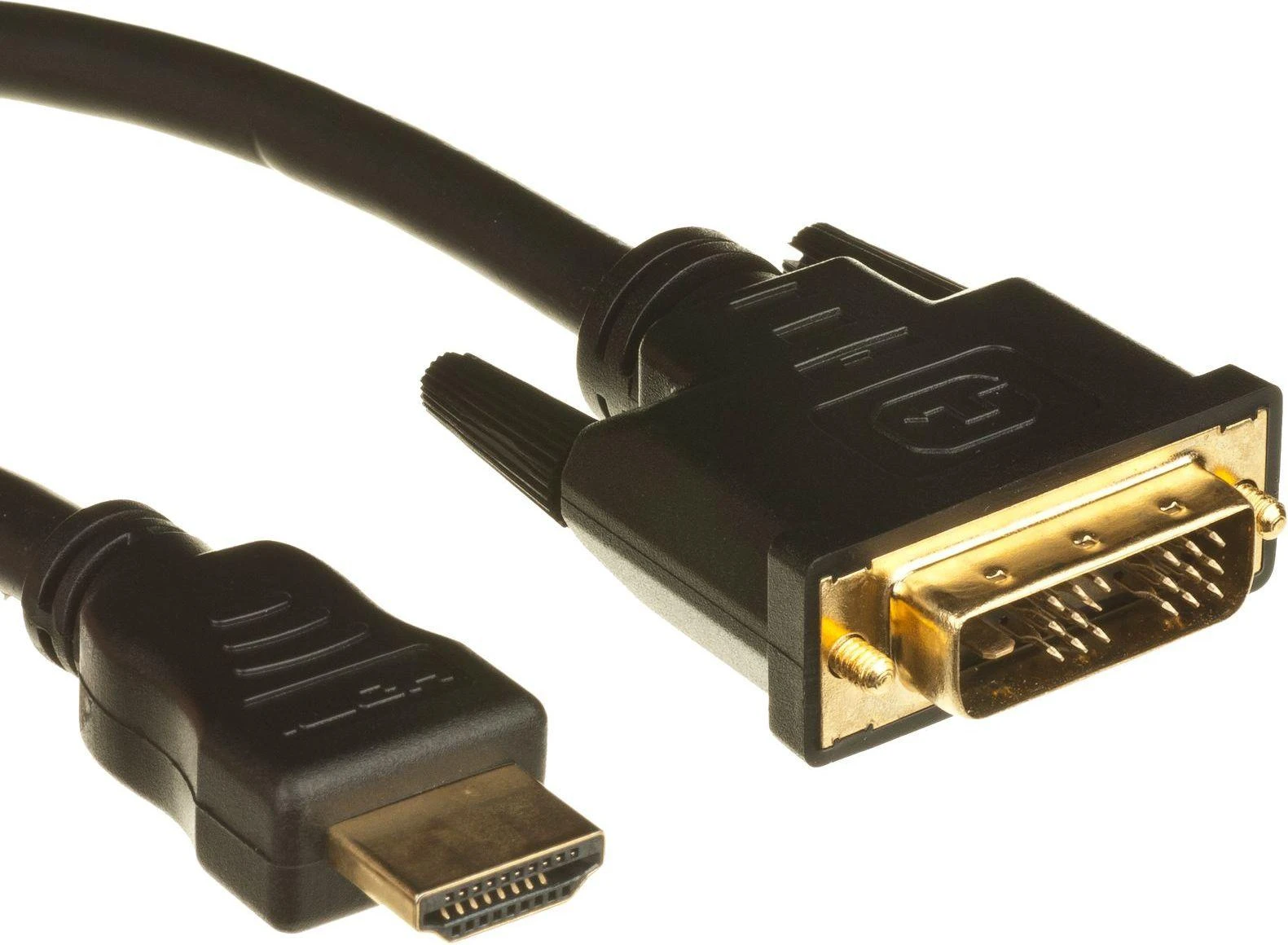 StarTech.com HDDVIMM2M vaizdo kabelio adapteris 2 m HDMI DVI-D Juoda