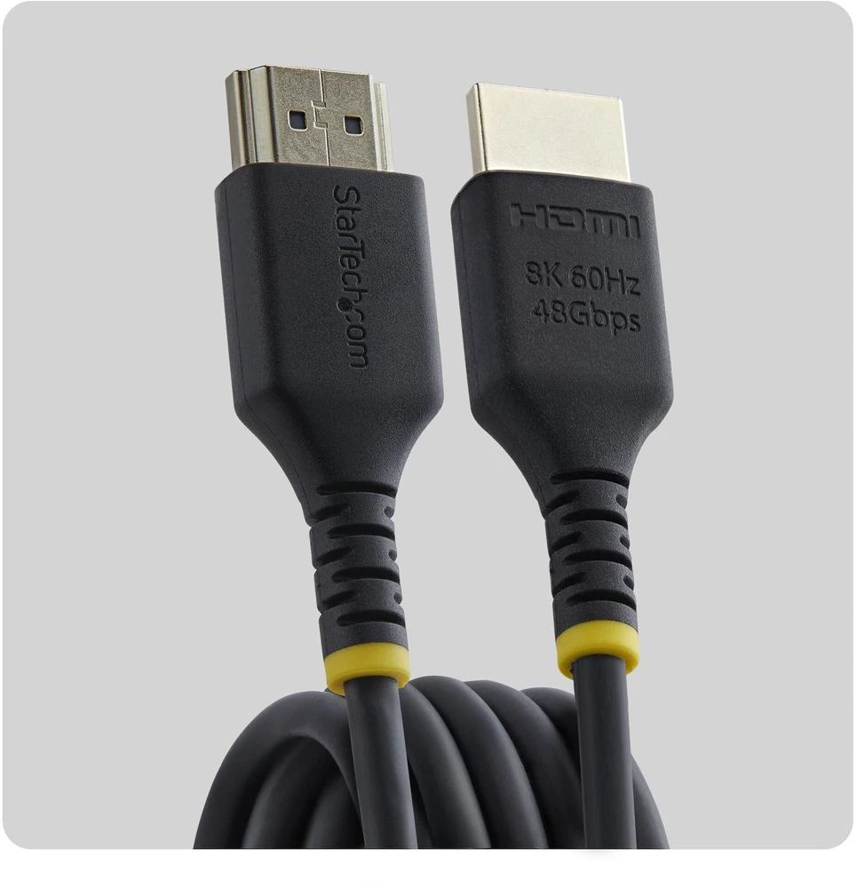 Kabelis StarTech 50 cm plonas HDMI 2.1 laidas/. (HDMI21-CBL-SLIM-50C)