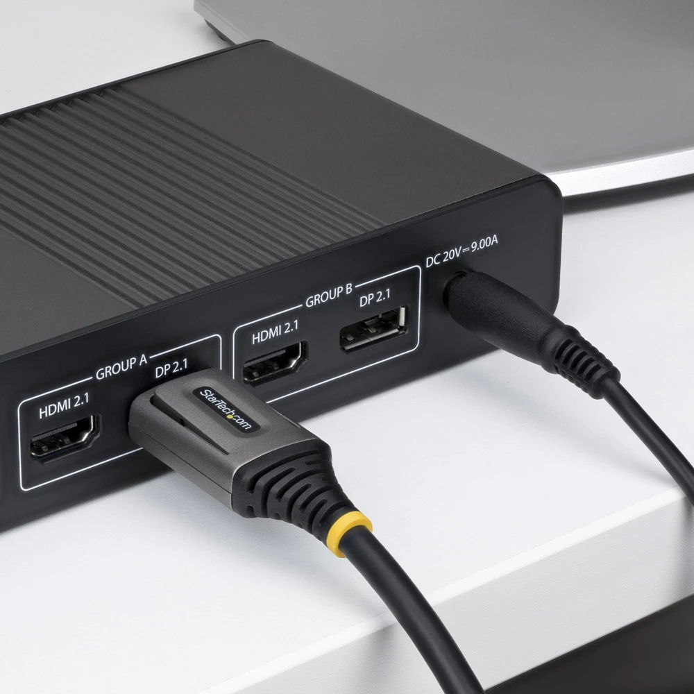 Kabelis StarTech DisplayPort 2.1 1.5m (DP21V-150C-DP80-CBL)