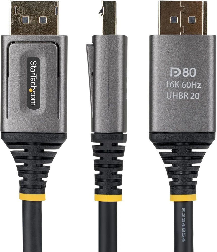 Kabelis StarTech DisplayPort 2.1 1.5m (DP21V-150C-DP80-CBL)