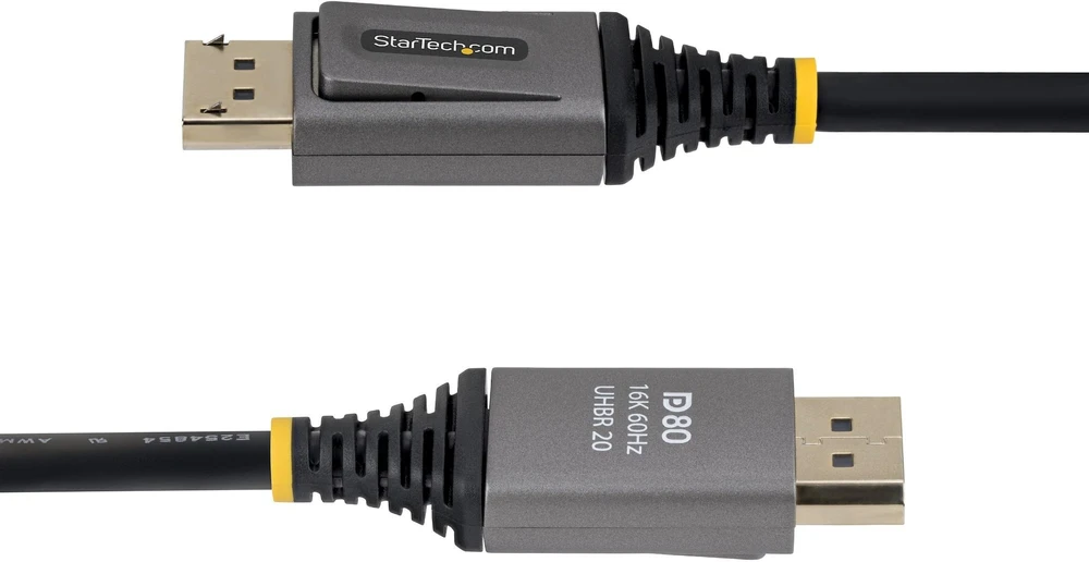 Kabelis StarTech DisplayPort 2.1 1.5m (DP21V-150C-DP80-CBL)