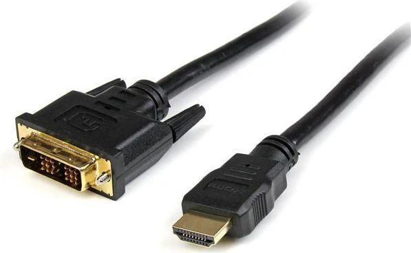 StarTech.com HDMIDVIMM6 vaizdo kabelio adapteris 1,8 m HDMI DVI-D Juoda