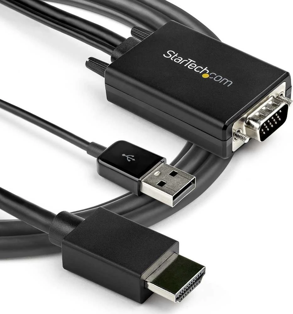StarTech VGA Į HDMI KABELAS – USB GARSO / USB GARSO – 1080P RAIŠKA