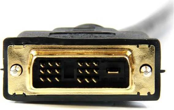 Kabelis StarTech HDMI - DVI- D 1m Juodas (HDDVIMM1M)