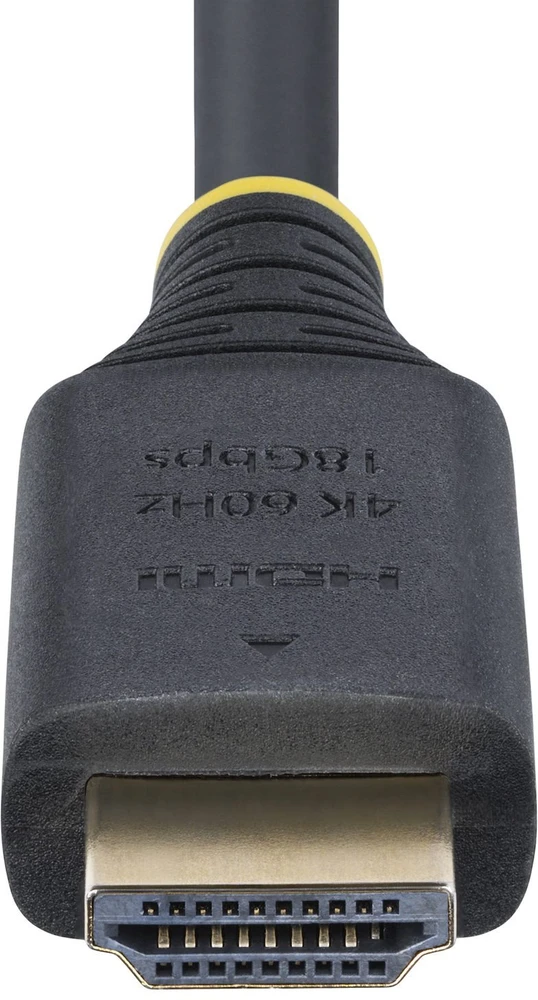 Kabelis StarTech HDMI - HDMI 1 m juoda (HDMI2-CABLE-4K60-1M)