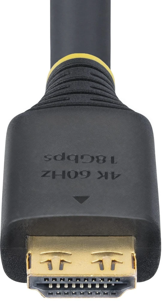 Kabelis StarTech HDMI - HDMI 6m juoda (HDMI2-CABLE-GRIP-20F)