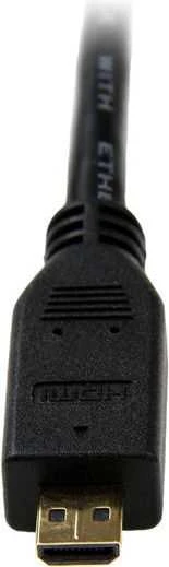 Kabelis StarTech HDMI Micro – HDMI 1m juodas (HDADMM1M)
