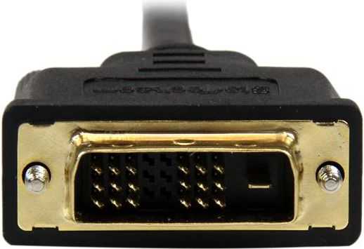 Kabelis StarTech HDMI Mini - DVI-D 1m juoda (HDCDVIMM1M)