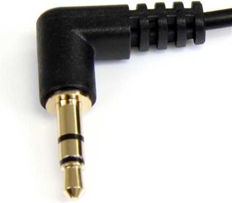 Kabelis StarTech Jack 3.5mm - Jack 3.5mm 1.8m juoda (MU6MMS2RA)